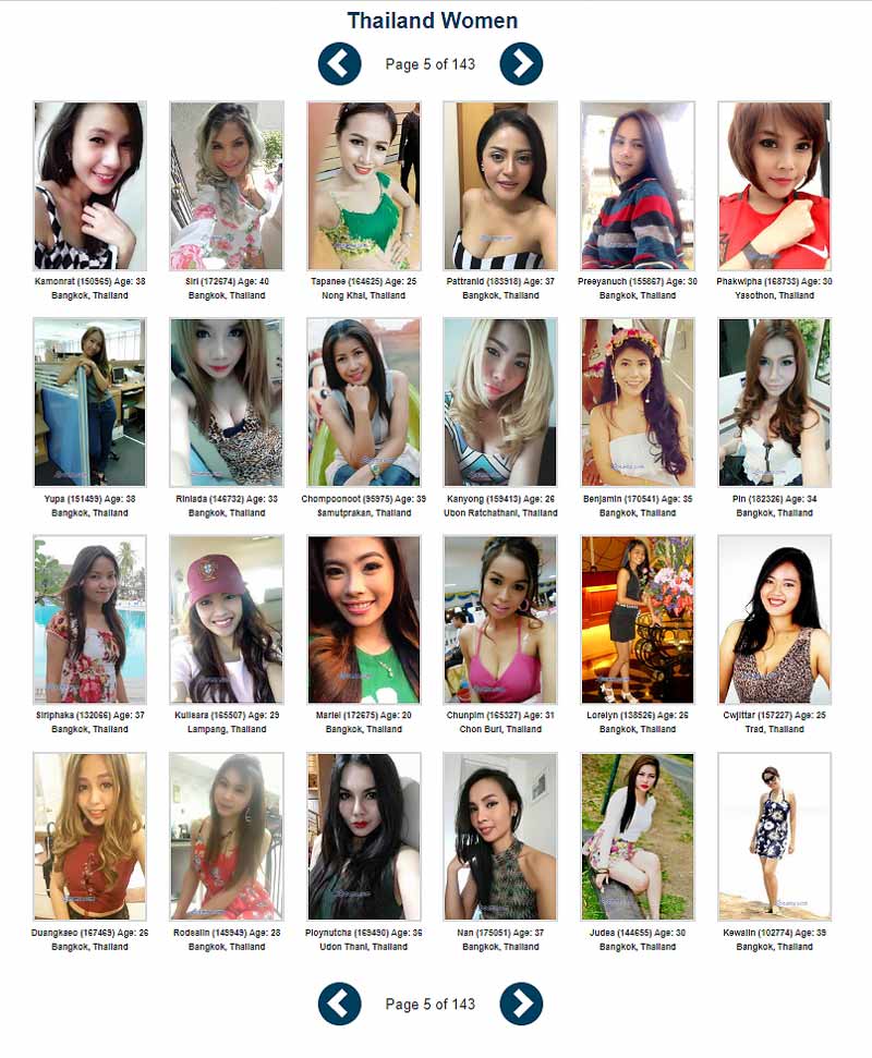 Thai women seeking men